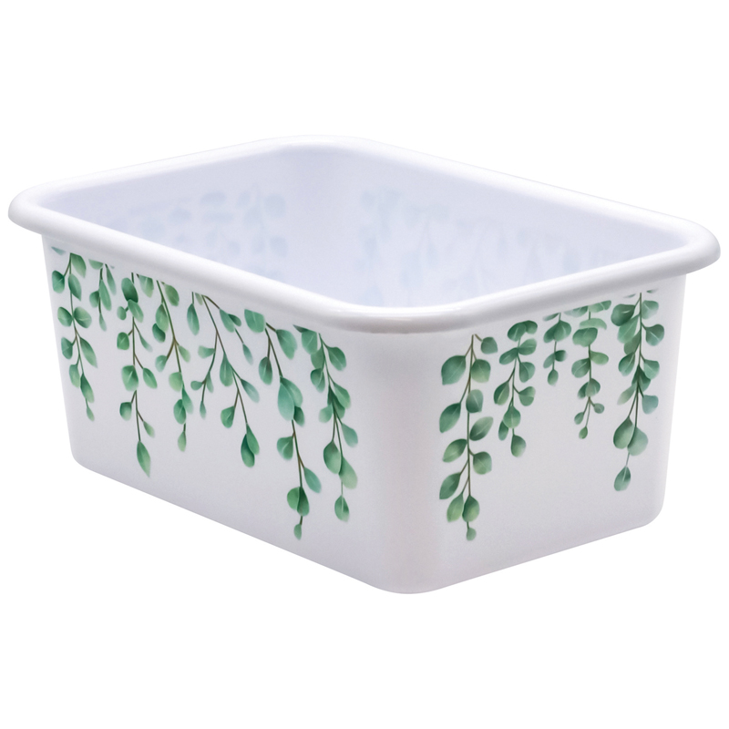 Eucalyptus Small Plastic Storage Bin