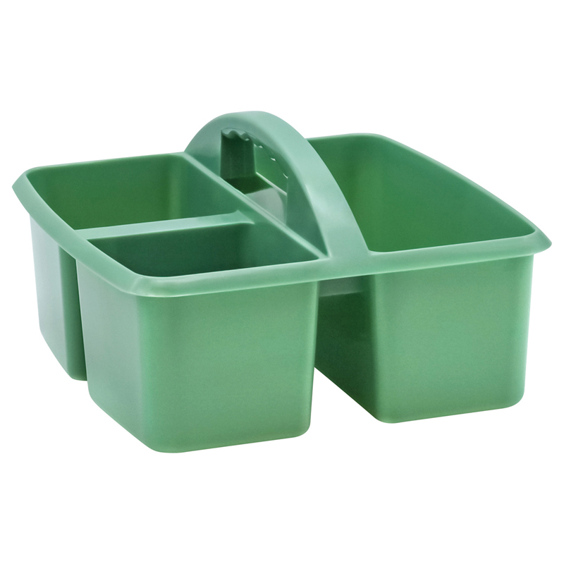 Eucalyptus Green Plastic Storage Caddy