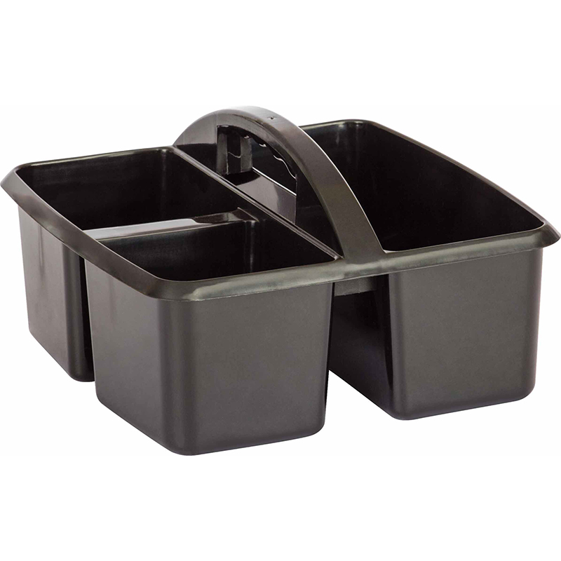 Black Plastic Storage Caddy