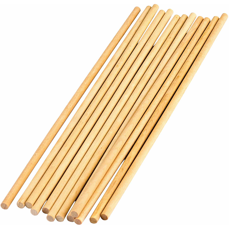 STEM Basics: 1/4" Wood Dowels, Pack of 12