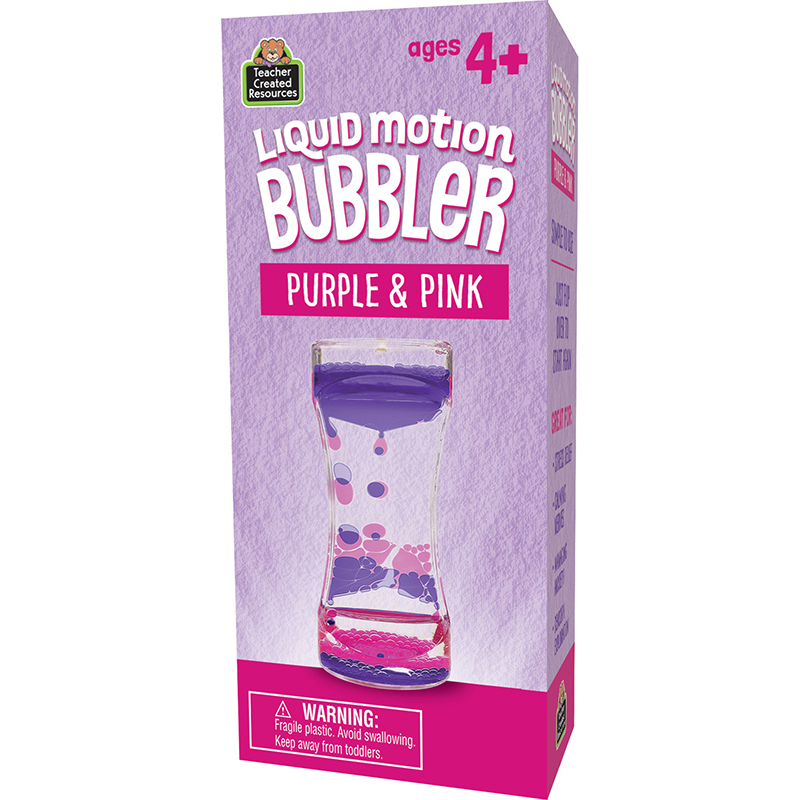 Liquid Motion Bubbler, Purple & Pink