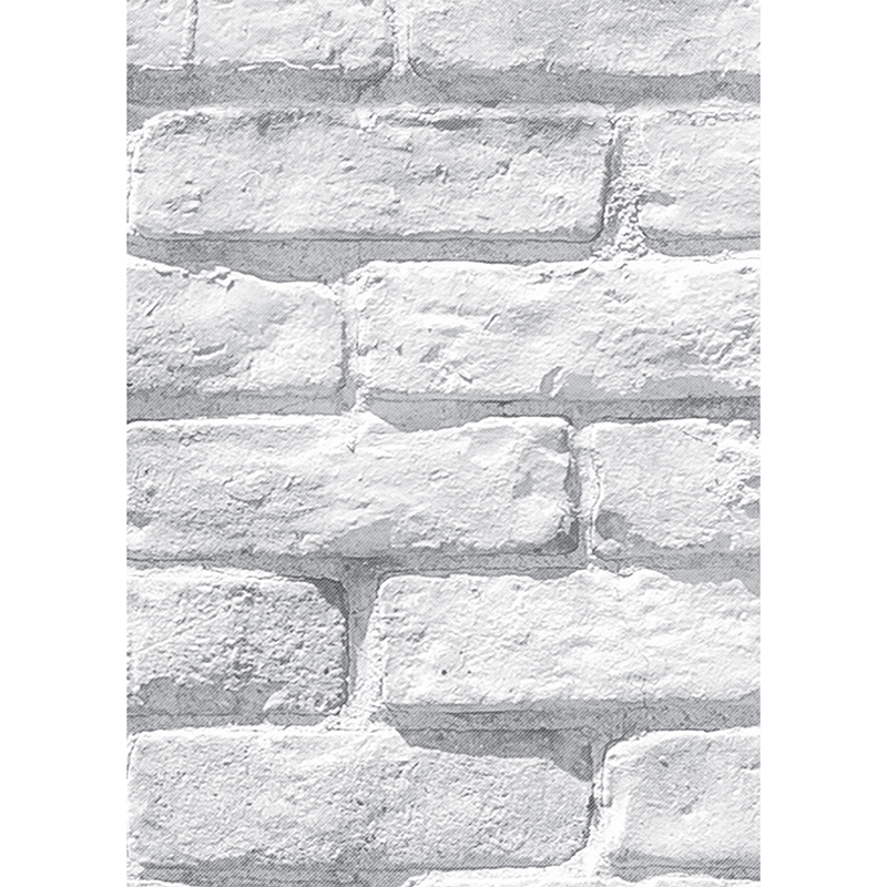 Better Than Paper Bulletin Board Roll, 4' x 12', White Brick, 4 Rolls