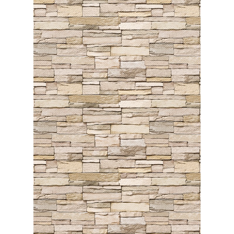 Better Than Paper Bulletin Board Roll, 4' x 12', Stacked Stone, 4 Rolls