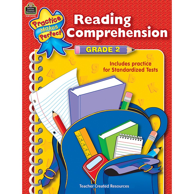 Practice Makes Perfect: Reading Comprehension Book, Grade 2