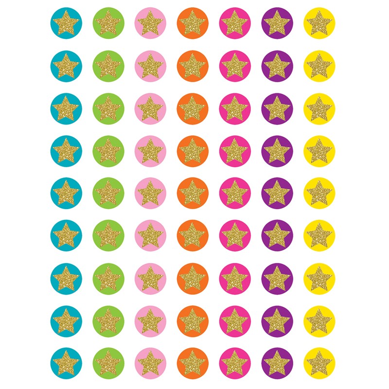 Confetti Stars Mini Stickers, Pack of 378