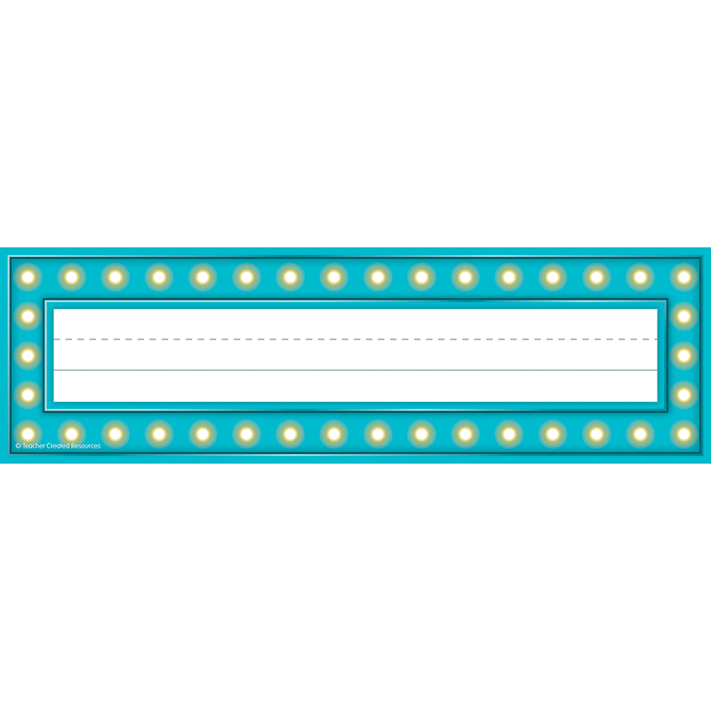 Marquee Flat Name Plates, 36 Per Pack, 6 Packs
