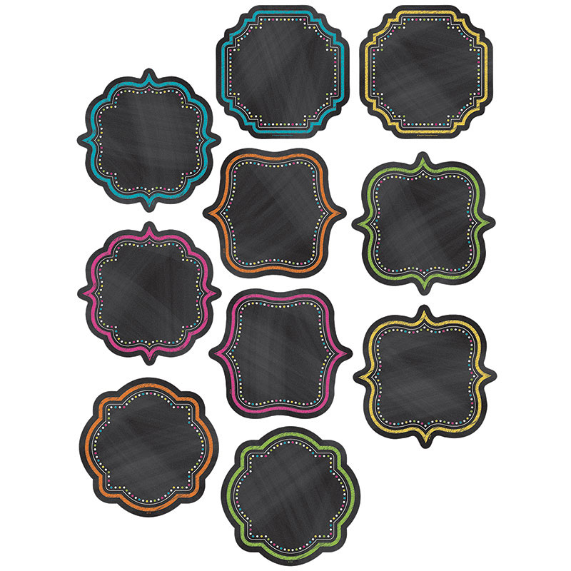 Chalkboard Brights Accents, Pack of 30
