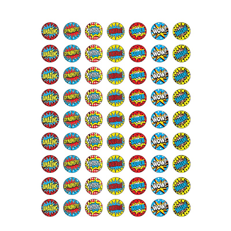 Superhero Mini Stickers