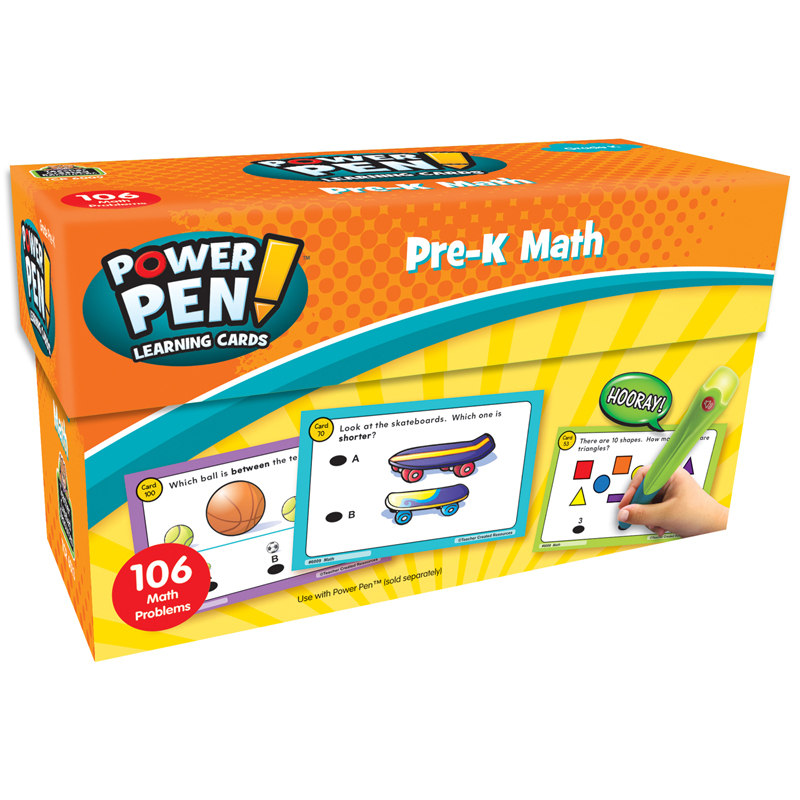 Power Pen Learning Cards: Math, Grade PK