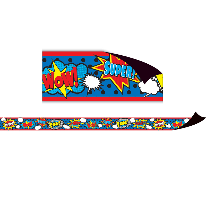 Superhero Magnetic Borders, 24 Feet