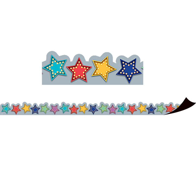Marquee Stars Magnetic Border, 24 Feet