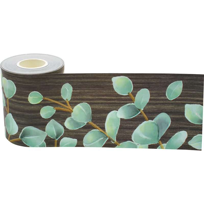 Eucalyptus Straight Rolled Border Trim, 50 Feet