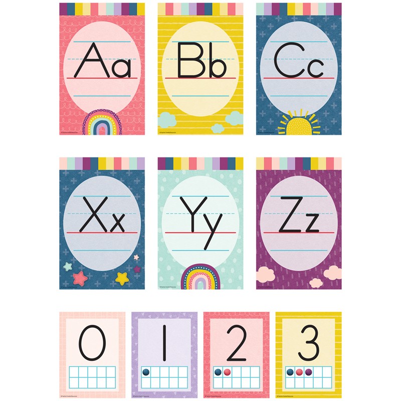 Oh Happy Day Alphabet Bulletin Board Set