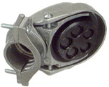 58005 1/2 In. Service Clamp On Cap