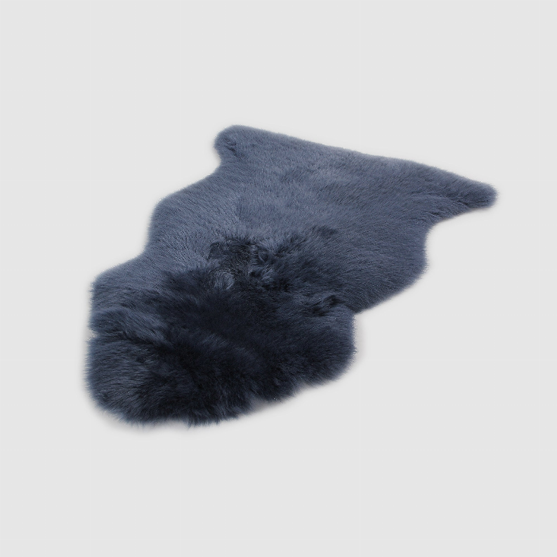 MODERN SHEEPSKIN RUG - INDIGOINDIGOSINGLE PELT