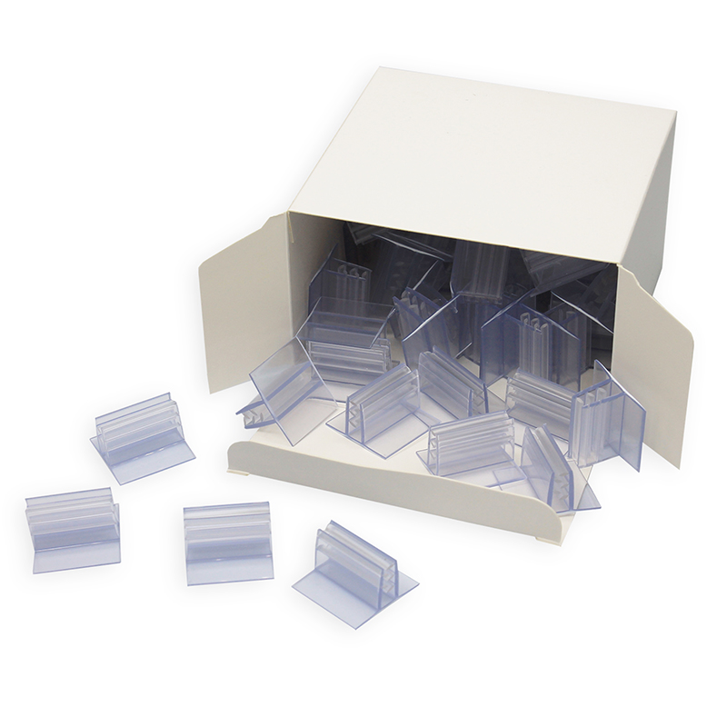 Personal Space Desk Divider Feet, Bag of 48