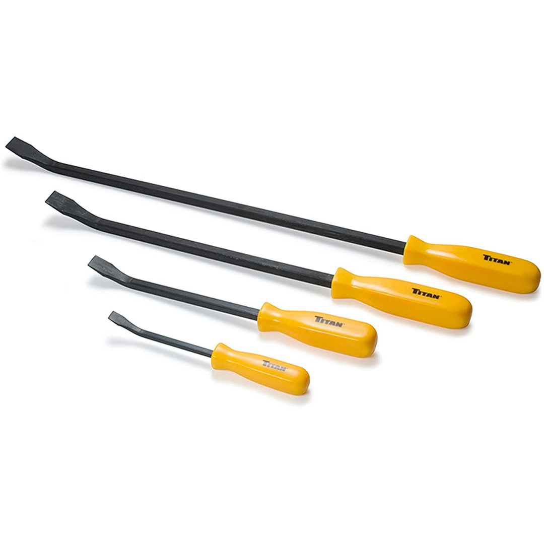 Titan 4 pc Pry Bar Set