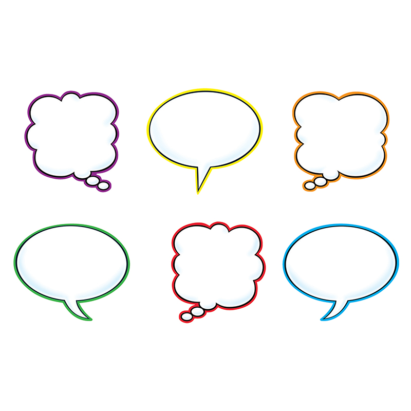 Speech Balloons Classic Accents Variety Pack, 36 ct