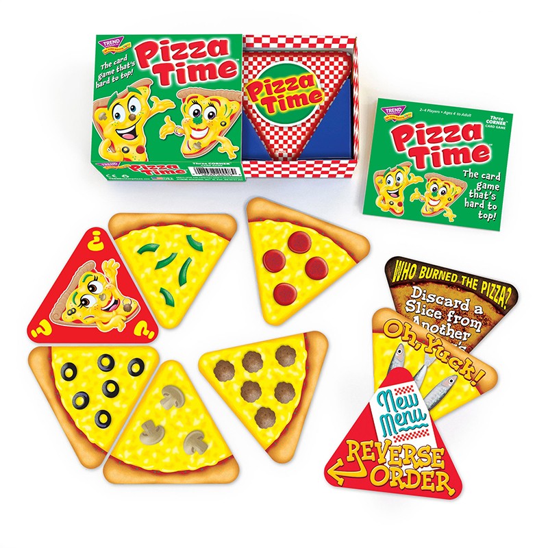 Pizza Time Three Corner Card Game