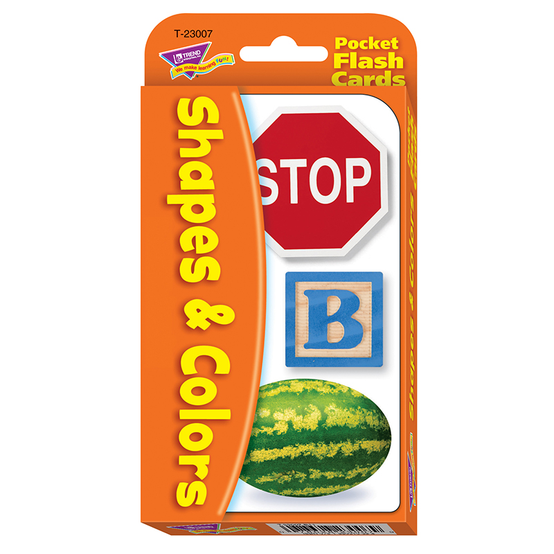 Shapes & Colors Pocket Flash Cards