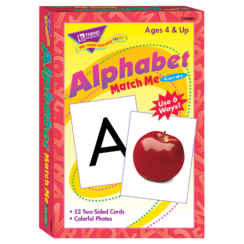 Alphabet Match Me Cards