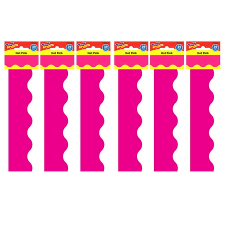 Hot Pink Terrific Trimmers, 39 Feet Per Pack, 6 Packs