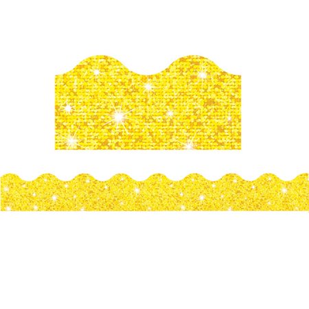 Yellow Sparkle Terrific Trimmers, 32.5 Feet Per Pack, 6 Packs