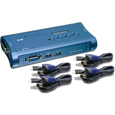 4-port USB KVM Switch kit