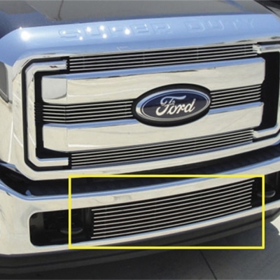 11-14 FORD SUPER DUTY HD BUMPER BILLET GRILLE(BETWEEN TOW HOOKS)