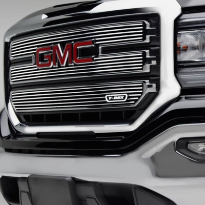 16-17 GMC SIERRA POLISHED LASER BILLET BILLET GRILLE(WILL NOT FIL SLT AND ALL TERRAIN SUB MODELS)