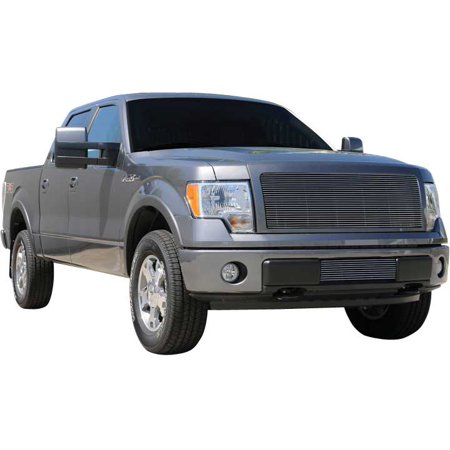 09-13 F150 POLISHED BILLET BUMPER GRILLE