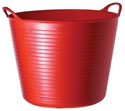 SP26R Medium Red 26 Liter Tub