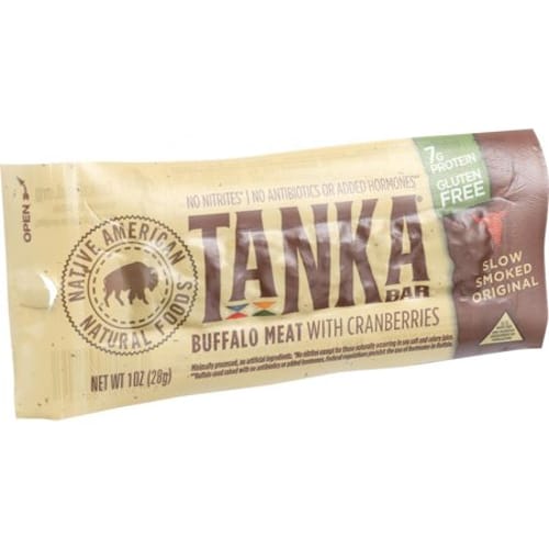 Tanka Natural Buffalo Cranberry Bar (12x1 Oz)