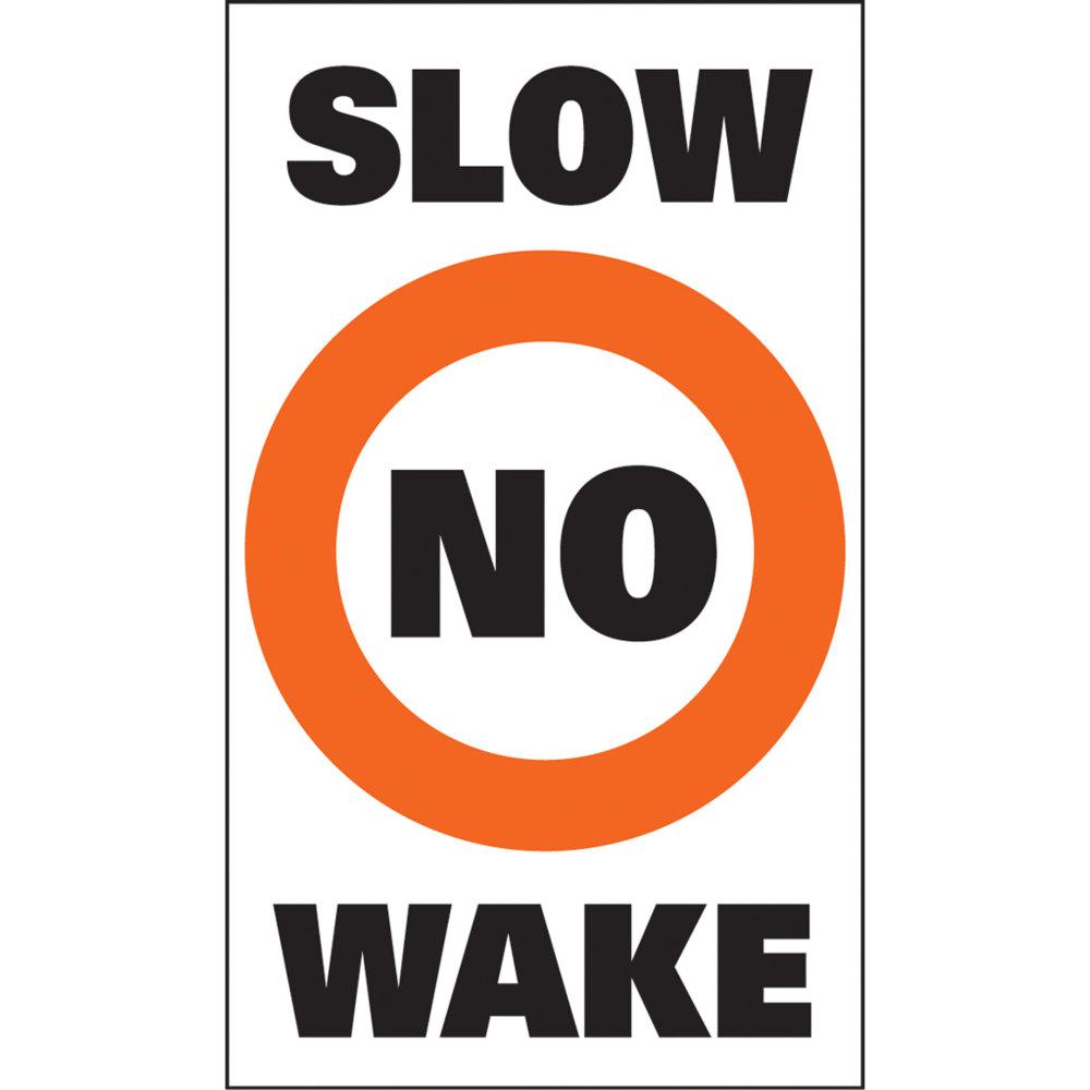 Surmark Label-Slow No Wake