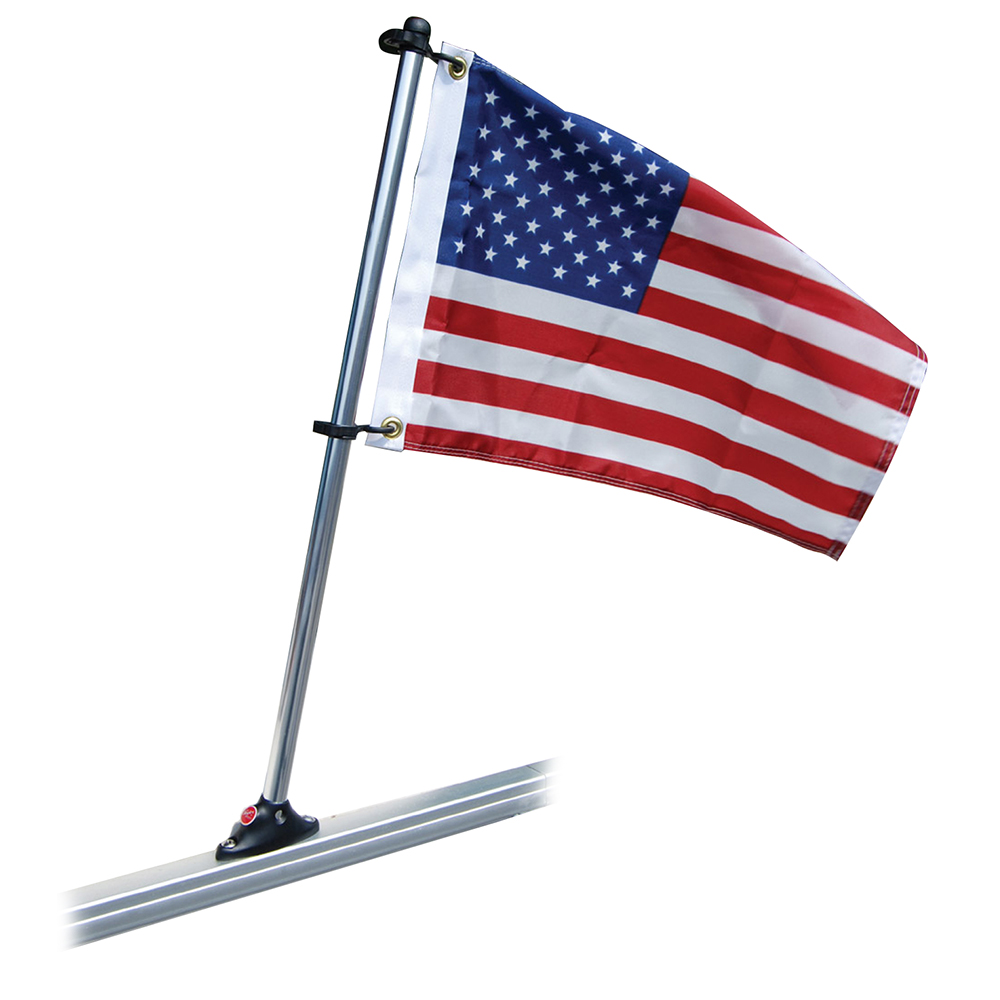 30In Pontoon Rail Pole And Flag 16X24 Us