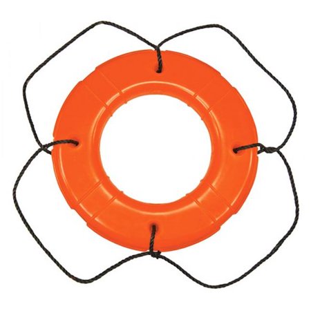 24IN WHITE POLYETHYLENE SHELL LIFE RING