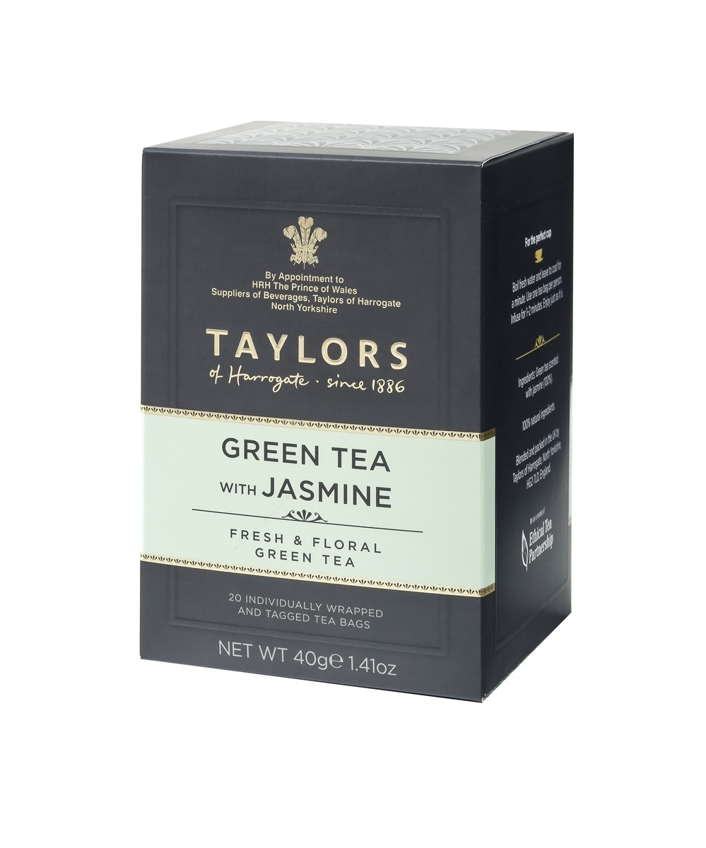 Taylors Of Harrogate Jasmine Green Tea (6x20BAG )