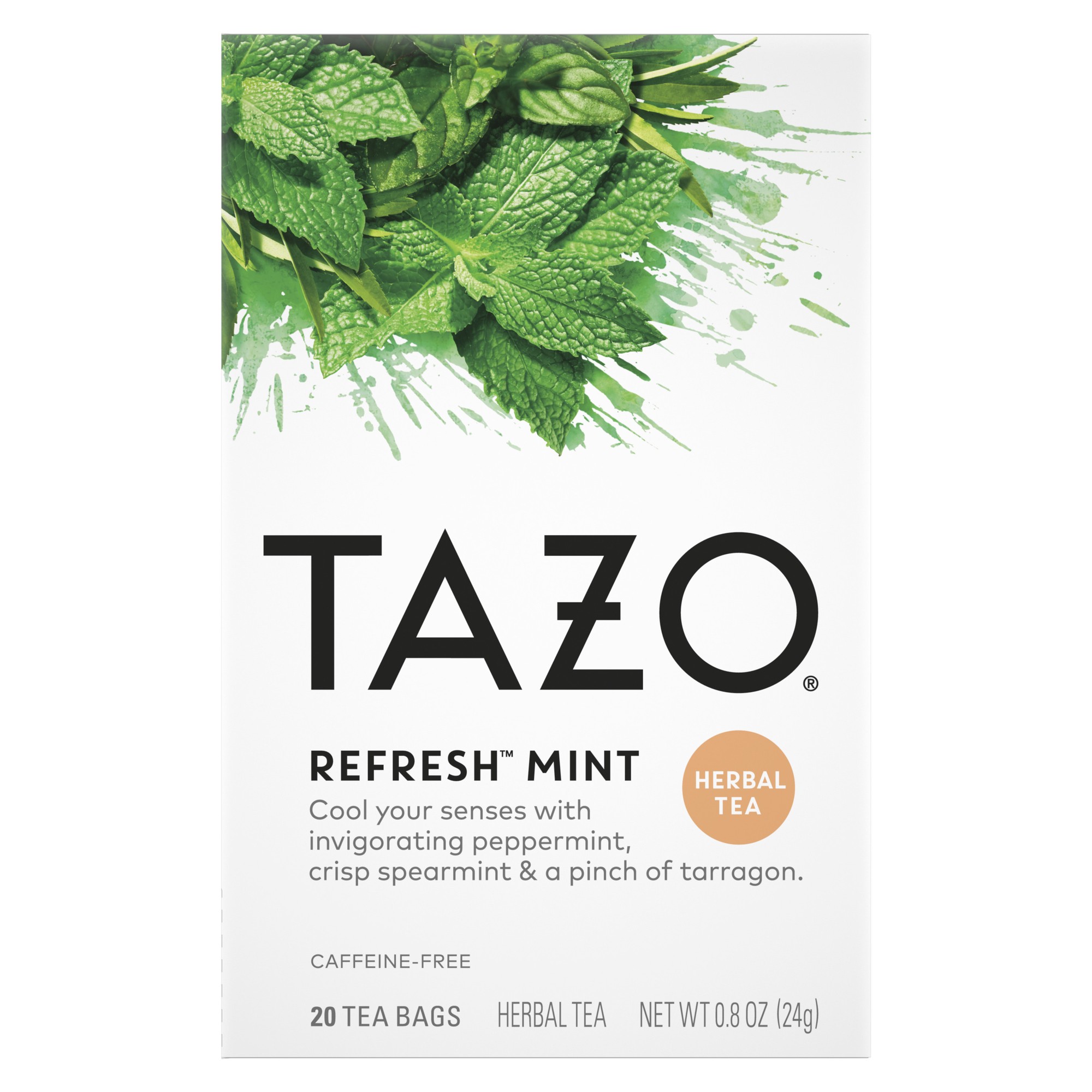 Tazo Tea Herbal Refresh Tea (6x20 Bag)