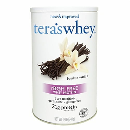 Tera's Whey rBGH Free Whey Protein Bourbon Vanilla (1x12 OZ)