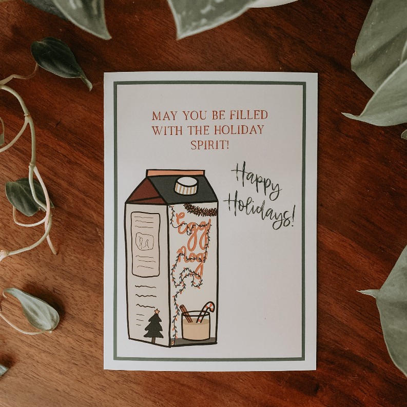 Foodie Holiday Card Set