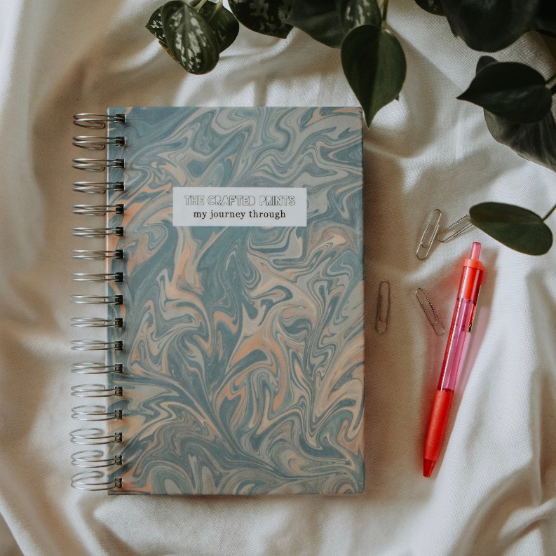 Guided Grief Journal - "My Journey Through" - Hopeful