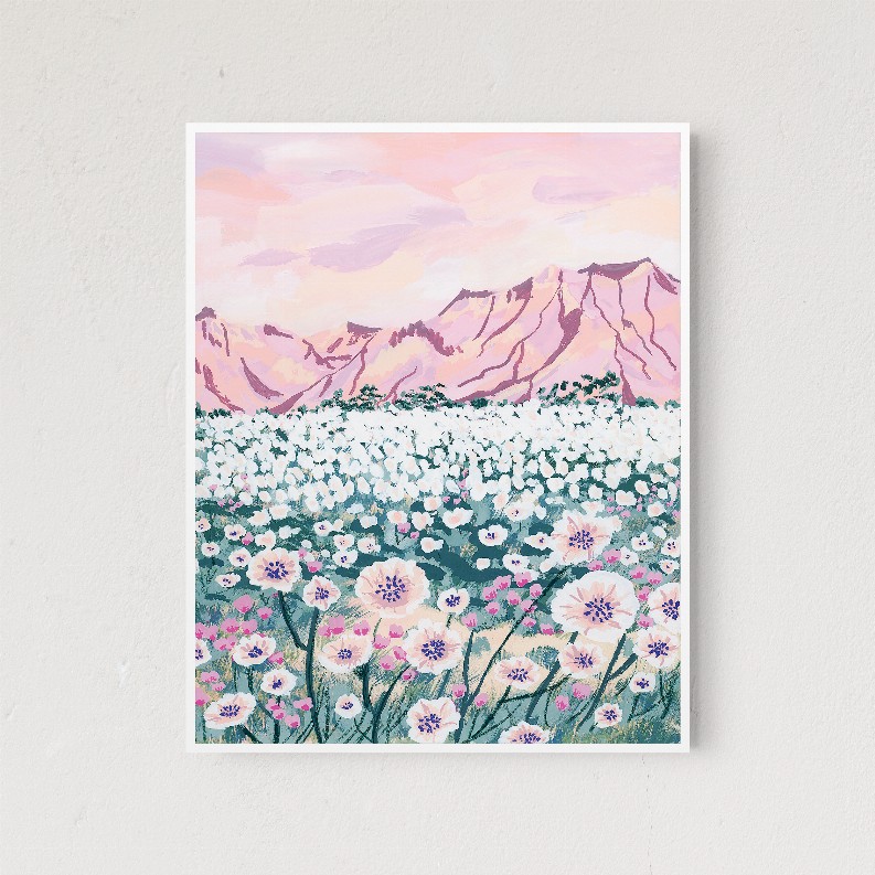 Pink Desert - 8x10