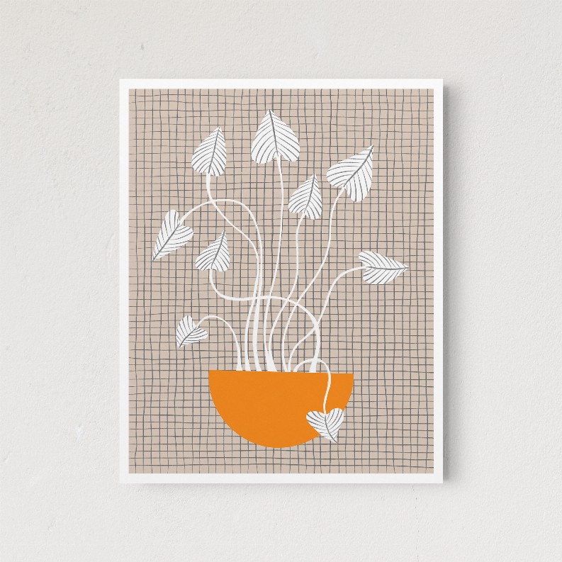 Potted Plant - 8x10
