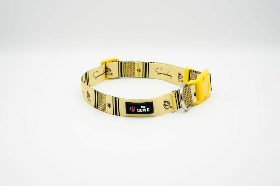 The Dowg Dog Collar - L Sweet As Honey