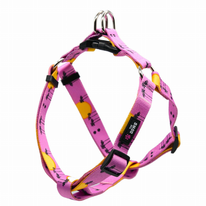 The Dowg Dog Harness - L Pink