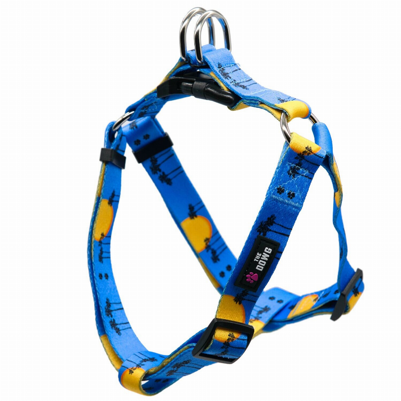 The Dowg Dog Harness - L Blue