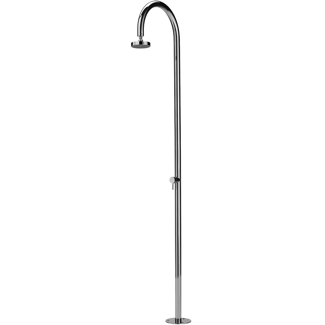 Origo C50 316 Marine Grade Stainless Steel Free Standing Hot and Cold Shower Column