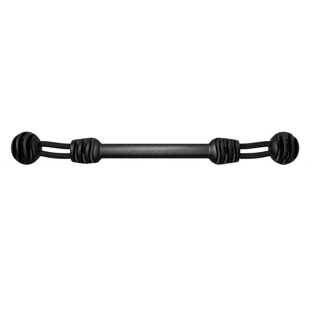 Snubber TWIST - Tar Black - Individual