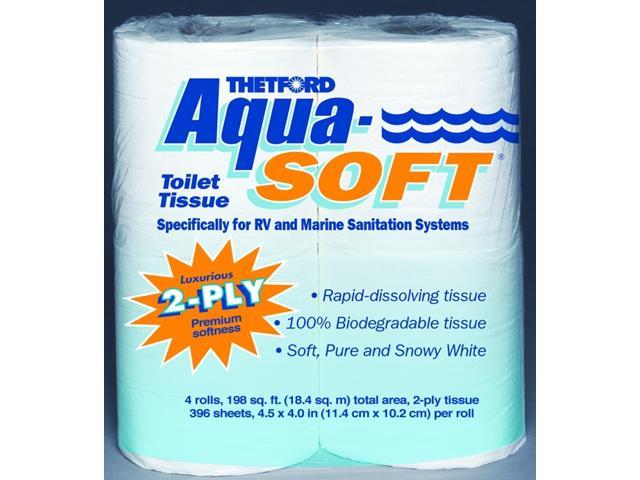 Aqua Soft 2 Ply, Single Roll