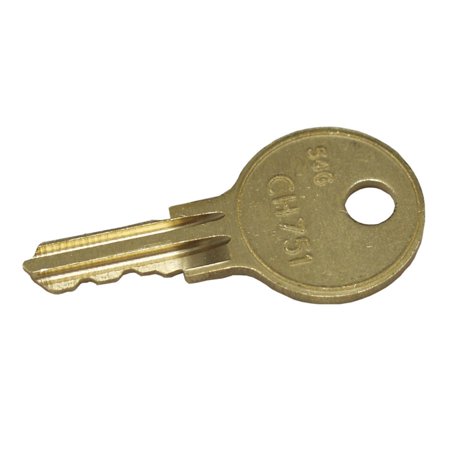 751 Replacement Keys, Chrome